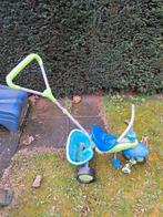 driewieler met duwstang, Ophalen, Gebruikt, Duwstang