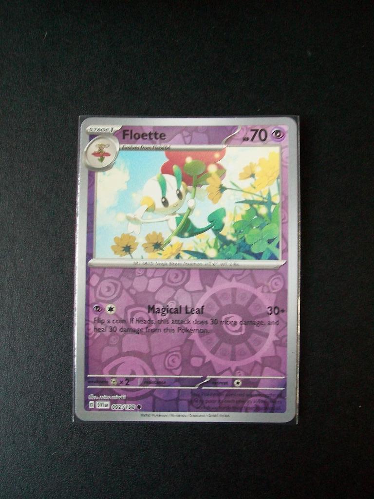 9006. Nieuwe Pokemon Kaart holofoil FLOETTE HP 70 (092/198), Verzenden, Nieuw, Losse kaart, Foil