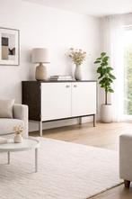 Prachtige vintage dressoir (duo tone - Meurop), Huis en Inrichting, Ophalen, Overige houtsoorten, 100 tot 150 cm, Vintage