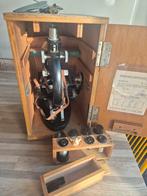 Vintage Microscoop Erma Optical Works Tokyo met kist, Ophalen of Verzenden