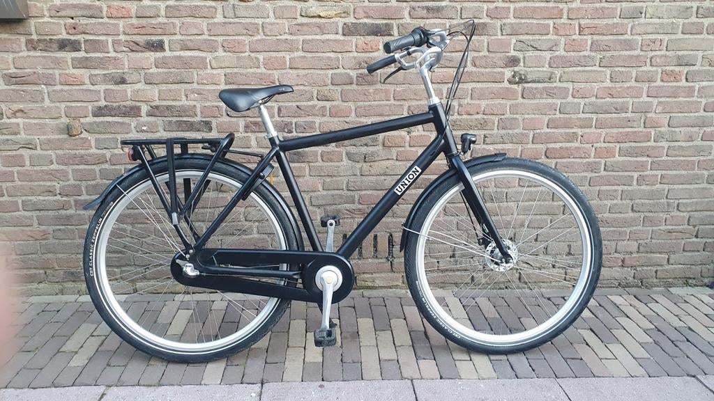 Union herenfiets 54cm 3-speed, Fietsen en Brommers, Fietsen | Heren | Herenfietsen, 53 tot 57 cm, Ophalen, Zo goed als nieuw, Versnellingen