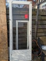 2 deuren van hout, Gebruikt, Buitendeur, 200 tot 215 cm, Hout