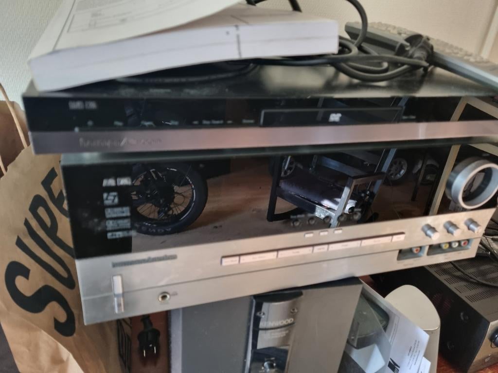 Harman kardon versterker 7.1 met dvd speler, Ophalen of Verzenden, Zo goed als nieuw, Overige merken, Dvd-speler