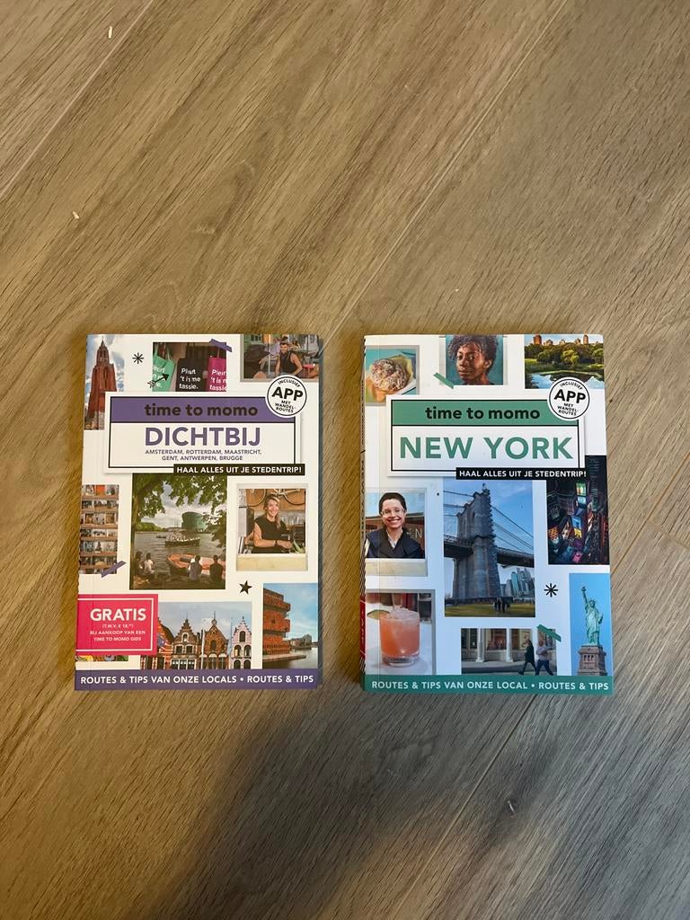 2 Time to Momo Reisgidsen: New York & Dichtbij, Boeken, Reisgidsen, Zo goed als nieuw, Reisgids of -boek, Noord-Amerika, Overige merken