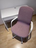IKEA BUREASTOEL LÂNGFJÄL, Ophalen, Zo goed als nieuw, Roze, Bureaustoel
