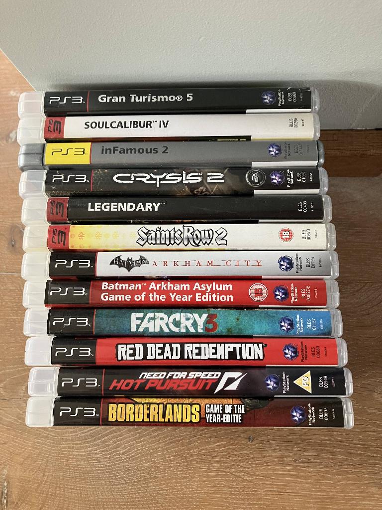 12 PS3 Games, Spelcomputers en Games, Games | Sony PlayStation 3, 3 spelers of meer, Ophalen of Verzenden, Zo goed als nieuw, Vanaf 12 jaar