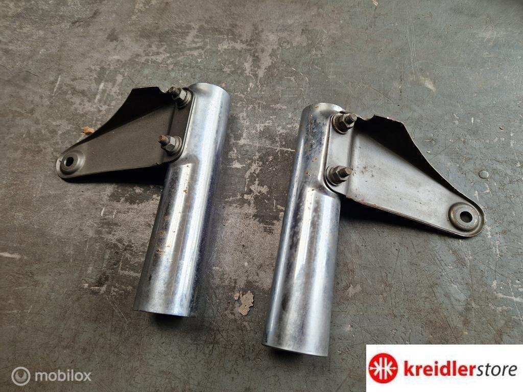 Kreidler Koplamp oren met chromen bussen origineel, Gebruikt, Kreidler, Ophalen of Verzenden, Kreidler