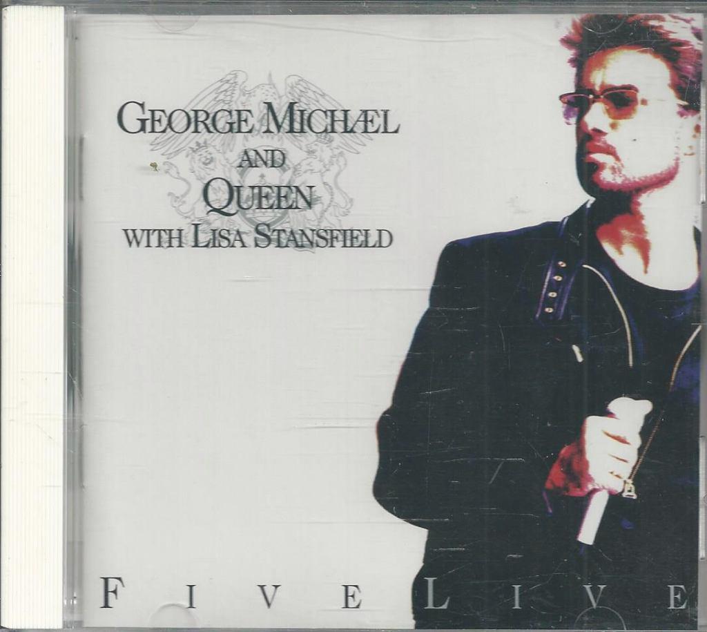 George Michael & Queen - Five live, Cd's en Dvd's, Ophalen of Verzenden, Zo goed als nieuw