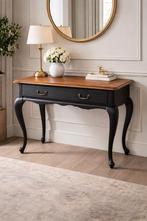 Queen Anne stijl sidetable/haltafel, Ophalen of Verzenden, 25 tot 50 cm, Rechthoekig, 100 tot 150 cm