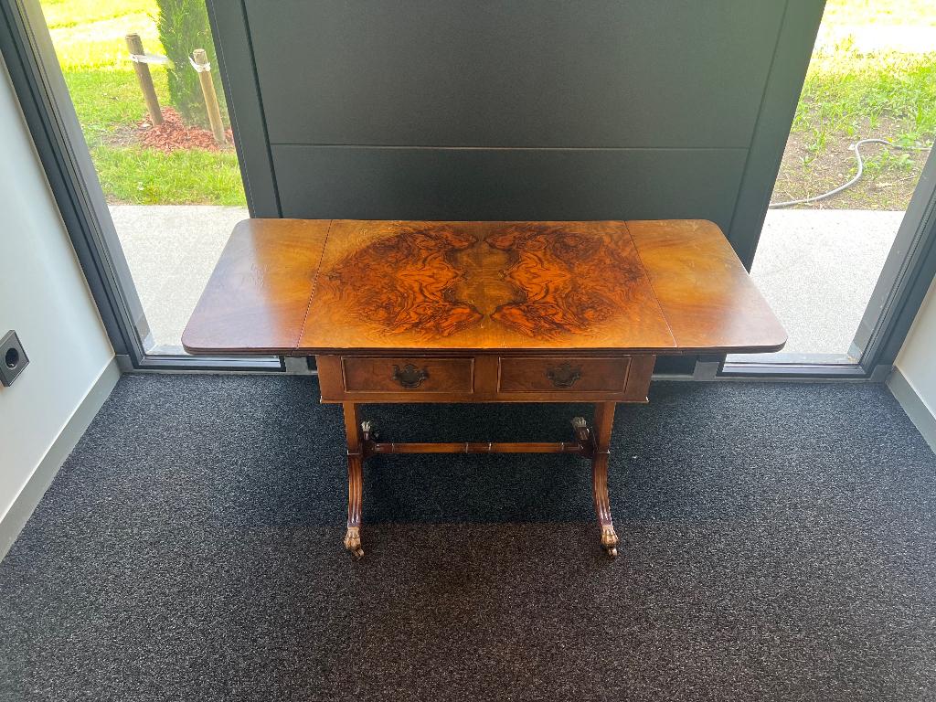 antieke mahoniehouten hangoortafel, Antiek en Kunst, Ophalen