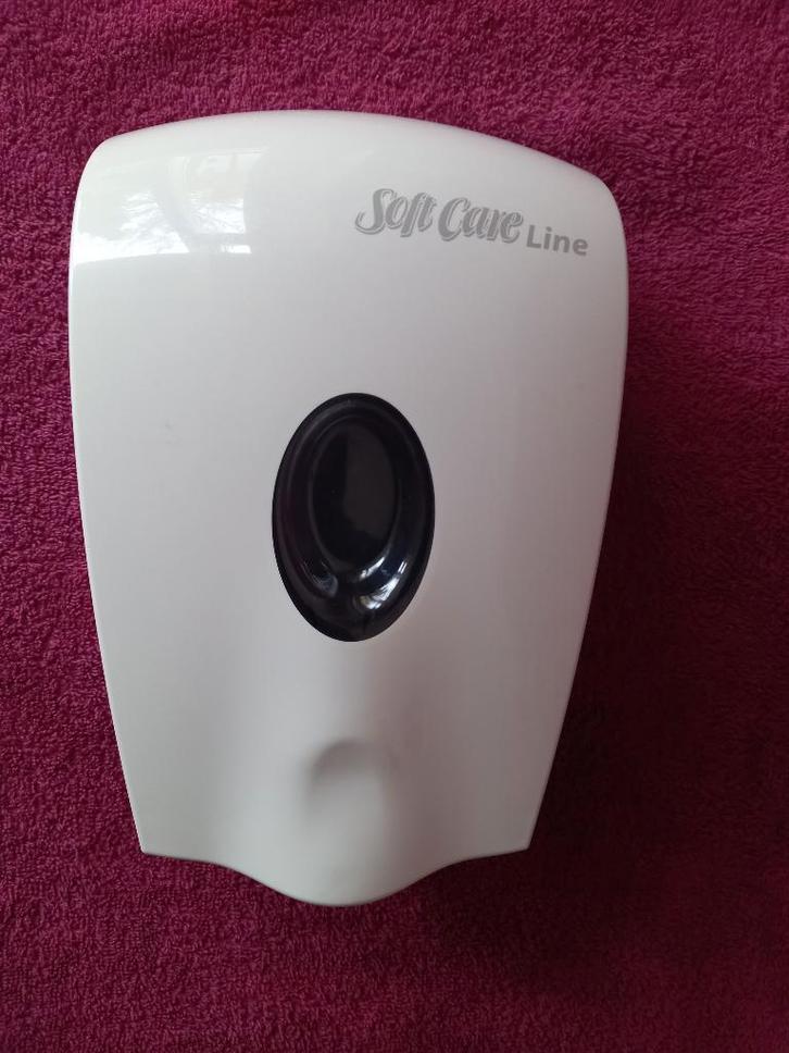 Professionele handzeep dispenser 'soft care line', Huis en Inrichting, Badkamer | Badtextiel en Accessoires, Nieuw, Wit, Ophalen of Verzenden