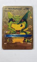 Pikachu Mega Rayquaza Poncho Pokemon metal card Full Art, Hobby en Vrije tijd, Verzamelkaartspellen | Pokémon, Ophalen of Verzenden