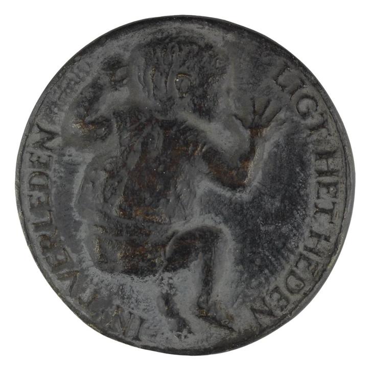 Penning VPK 1981 Jet Schepp : Geboortepenning, Postzegels en Munten, Penningen en Medailles, Brons, Nederland, Verzenden