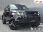 Land Rover Defender 3.0 D200 110 SE Lucht 360 Grijs Kenteken, Auto's, Automaat, Zwart, Leder, Bedrijf