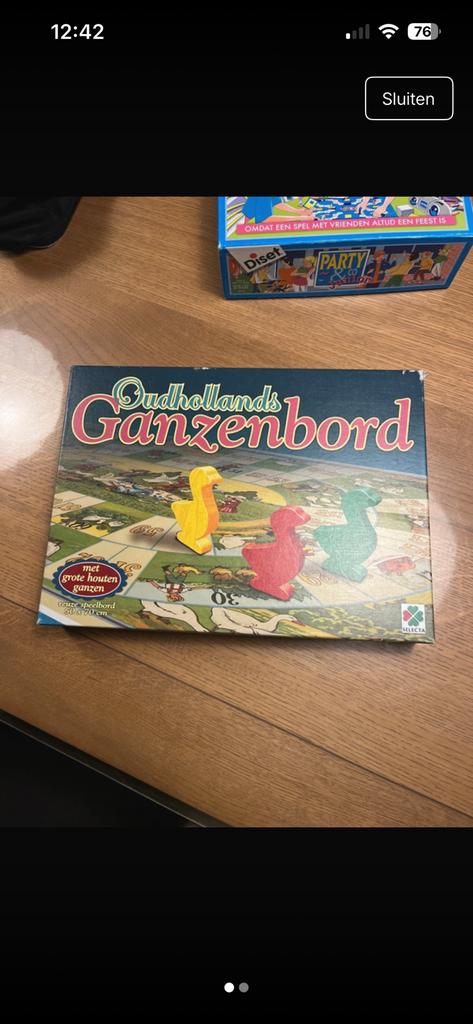 Oudhollandse Ganzenbord, Ophalen of Verzenden