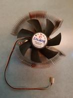 ZALMAN - CPU koeler - Doorsnee = 11cm - oa.voor vintage pc's, Ophalen of Verzenden, ZALMAN CPU-koeler - Luchtkoeling