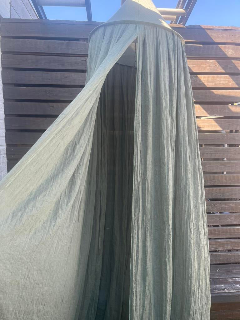 Klamboe groen olijf vintage ash, Ophalen of Verzenden, Zo goed als nieuw, Klamboe