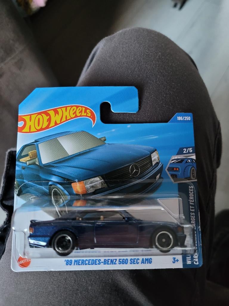 hot wheels '89 merceds benz 560 sec amg nieuw, Ophalen of Verzenden, Nieuw, Auto