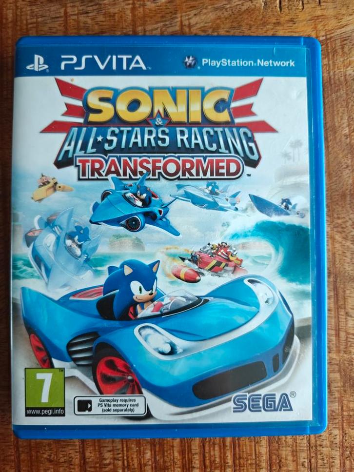Sonic & All-Stars Racing Transformed PS Vita, Spelcomputers en Games, Games | Sony PlayStation Vita, Zo goed als nieuw, Ophalen of Verzenden