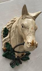 Gietijzeren paardenhoofd met ring -, Ophalen of Verzenden, Zo goed als nieuw, Overige materialen