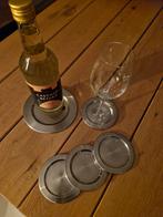 ZACK RVS Onderzetters - Set van 5 Stijlvolle Onderzetters, Ophalen of Verzenden, Gebruikt, Glas of Kopje
