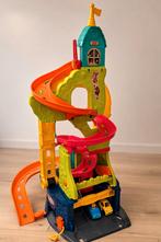 Fisher-Price Speelbaan met Auto's - Little People, Kinderen en Baby's, Speelgoed | Overig, Ophalen of Verzenden, Zo goed als nieuw