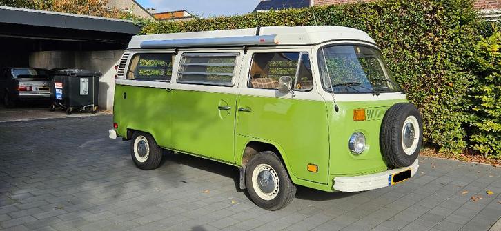 Volkswagen 1979 Groen, Auto's, Volkswagen, Particulier, Transporter, Radio, Schuifdeur, Startonderbreker, Benzine, Euro 6, Overige carrosserieën