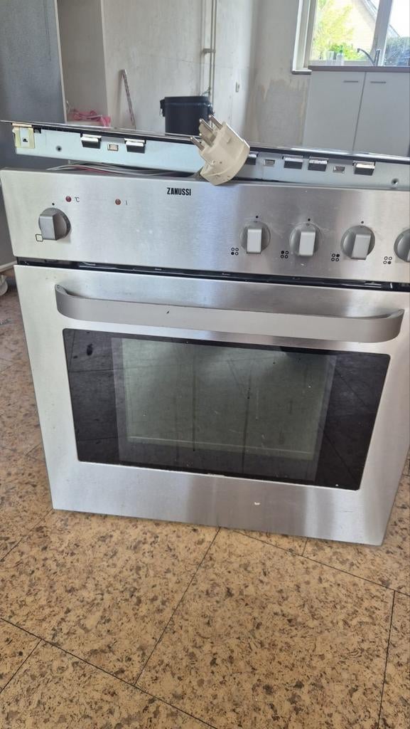 Zanussi Inbouw Oven met Kookplaat, Gebruikt, Oven, 60 cm of meer, Inbouw