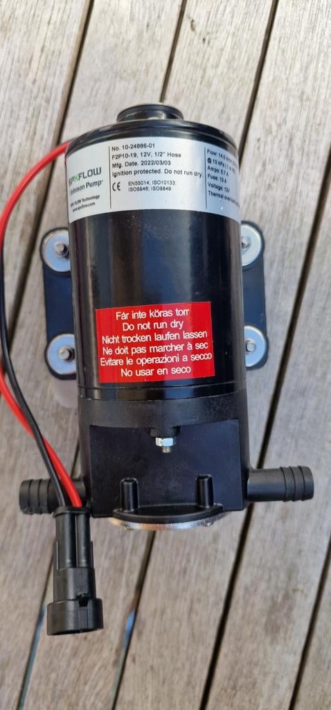 Johnson pomp, Watersport en Boten, Ophalen, Motor en Techniek