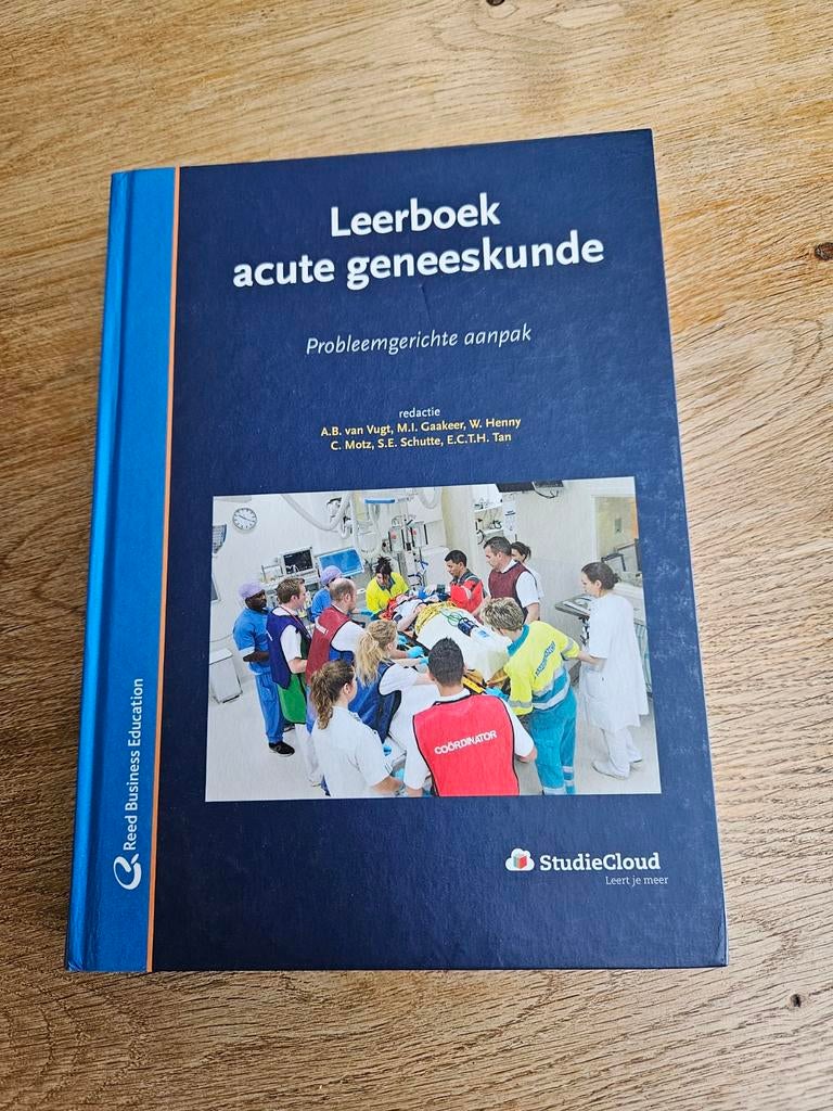 Leerboek acute geneeskunde - Probleemgerichte aanpak, Boeken, Studieboeken en Cursussen, Ophalen of Verzenden, Beta, WO