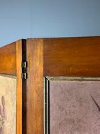 Kamerscherm Paravent Mahonie 19e eeuw, Ophalen of Verzenden, Zo goed als nieuw