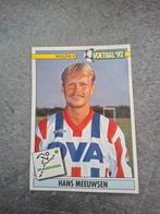 Panini sticker Voetbal 92. Speler Hans Meeuwsen Willem II., Verzenden, Zo goed als nieuw, Sticker