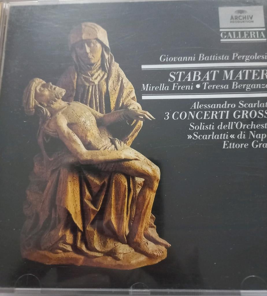 CD Stabat Mater Pergolesi Freni Berganza, Ophalen of Verzenden