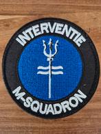 Patch Marsof M-Squadron - Interventie, Verzamelen, Ophalen of Verzenden, Luchtmacht, Nederland, Embleem of Badge