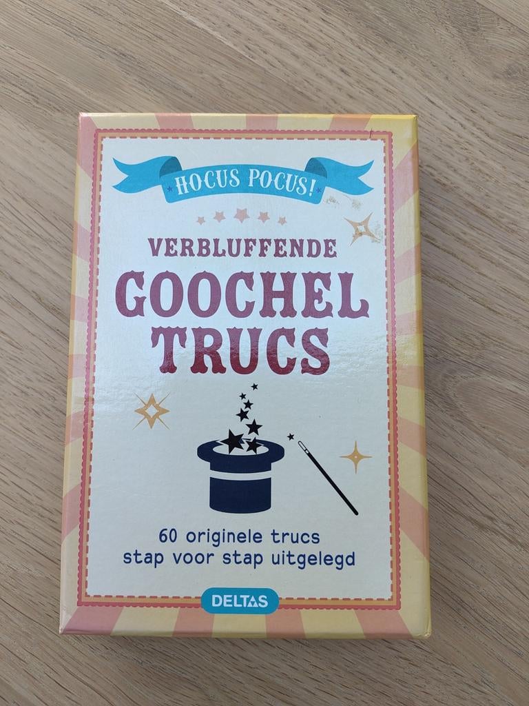 Verbluffende goocheltrucs, Boeken, Ophalen of Verzenden, Gelezen, Non-fictie