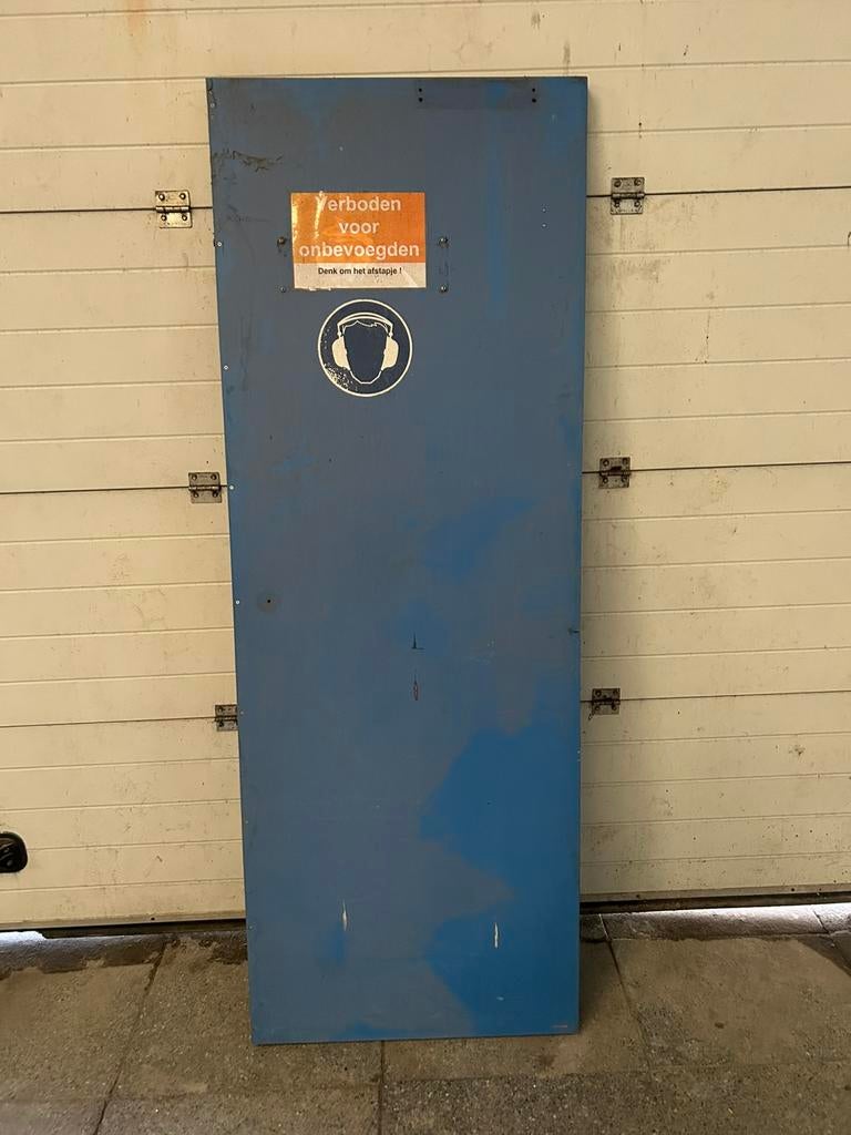 Deur.  Binnen deur.  Meterkast deur.  77x211,5, Ophalen, Zo goed als nieuw