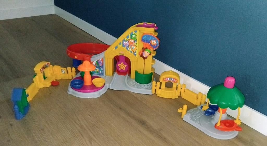 Fisher-Price kermis, Ophalen of Verzenden, Zo goed als nieuw, Speelset
