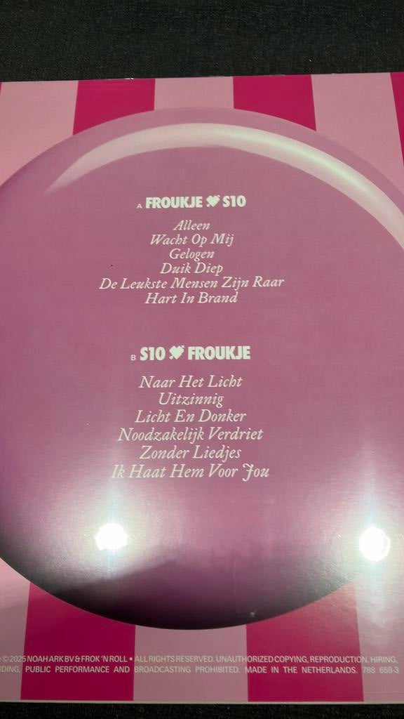 Froukje & S10.  Froukje loves S10 , S10 loves Froukje, Geseald, 2020 tot heden, Ophalen of Verzenden, 12 inch