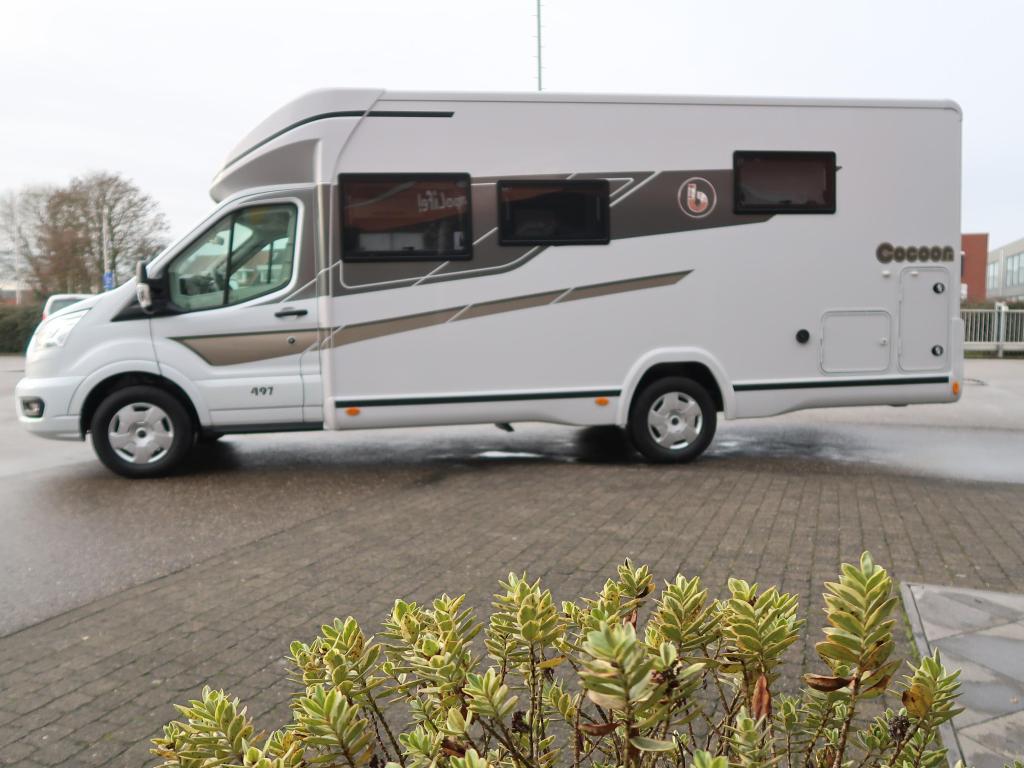 Benimar Cocoon 497  FACE TO FACE, Automaat, Ringverwarming, Ford, Winterisolatie