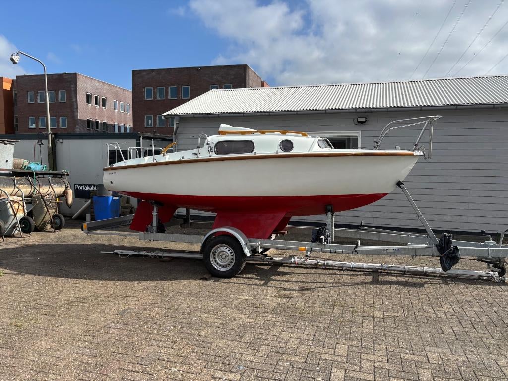 Leisure 17 incl motor en trailer, Watersport en Boten, Ophalen, Gebruikt, Tourjacht of Cruiser, Tot 6 meter