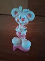 Vintage Topio Gorgio Beeldje Muis Roze, Verzamelen, Ophalen, Zo goed als nieuw