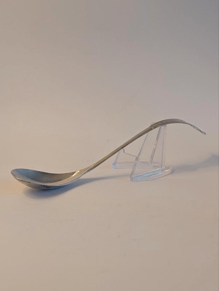 Antieke Zilveren Art Deco Dessertlepel – 1930, Antiek en Kunst, Antiek | Goud en Zilver, Zilver, Ophalen of Verzenden