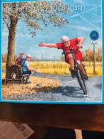 Marius van Dokkum Puzzel - 1000 Stukjes - Fietsende Dame, Ophalen of Verzenden, 500 t/m 1500 stukjes, Gebruikt, Legpuzzel