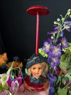 Antieke poppenhoed houder - Uniek en decoratief, Antiek en Kunst, Ophalen of Verzenden