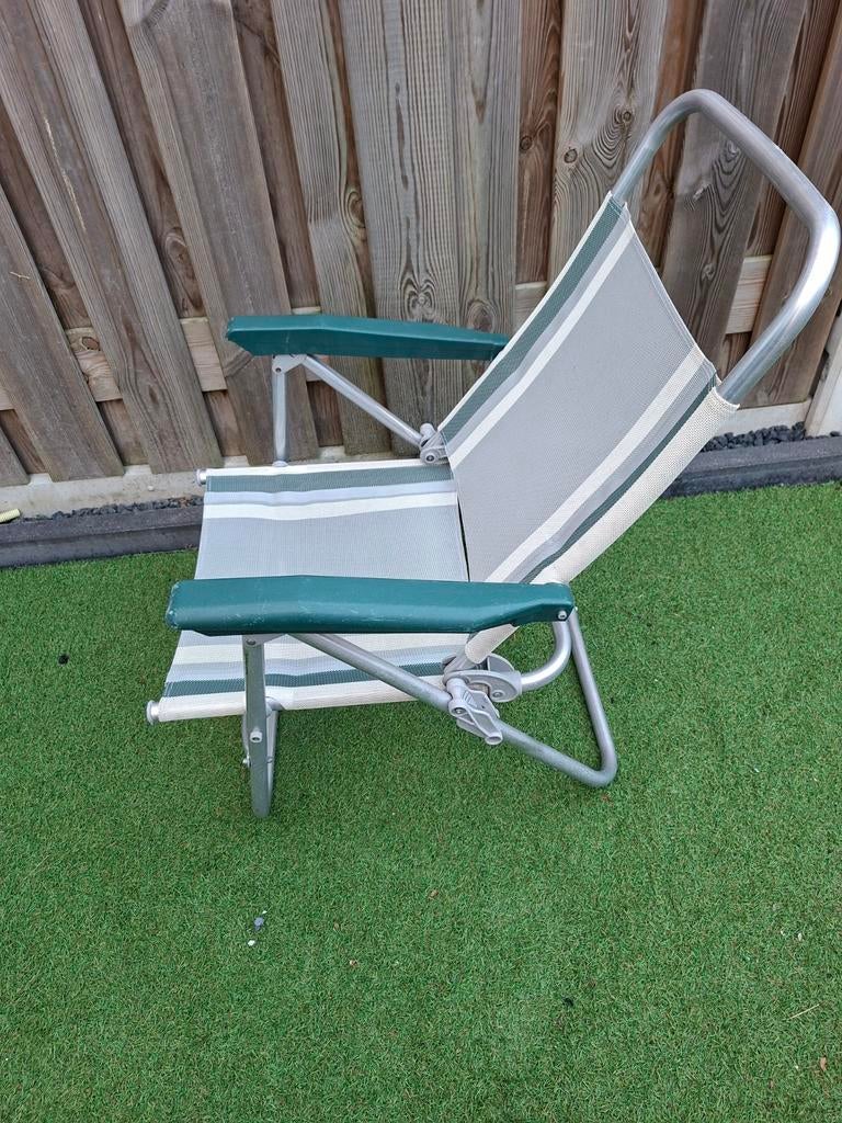 Twee lage klapstoelen, Ophalen, Campingstoel