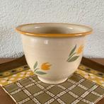 Prachtige Bloempot, Hand gemaakt, Jaren ,90, Tuin en Terras, Bloempotten, Rond, Ophalen of Verzenden, Zo goed als nieuw, Aardewerk