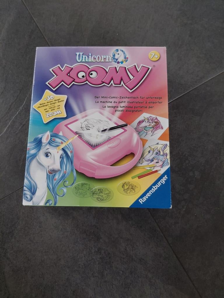 Xoomy unicorn, Ophalen