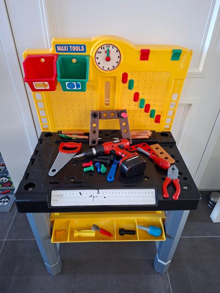Werkbank, Kinderen en Baby's, Speelgoed | Speeltafels, Ophalen