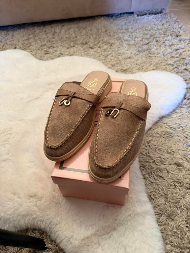 Givana loafers khaki, Kleding | Dames, Schoenen, Bruin, Instappers, Nieuw, Ophalen of Verzenden