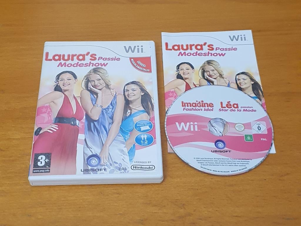 Wİİ | Laura’s Passie Modeshow, Gebruikt, 1 speler, Ophalen of Verzenden, Vanaf 3 jaar